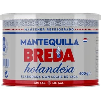 Mantequilla holandesa sin sal lata 400 g -