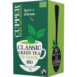 Green tea Bio té verde ecológico envase 20 bolsitas -