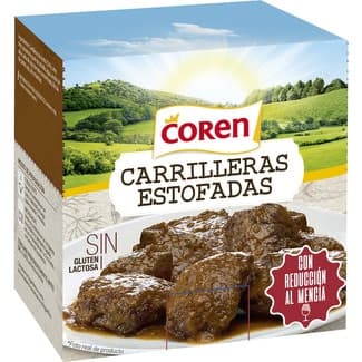 Carrilletas estofadas con reducción al Mencía sin gluten estuche 380 g -