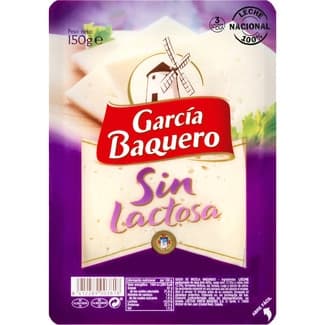 Queso mezcla madurado elaborado con leche pasteurizada en lonchas sin lactosa envase 150 g -