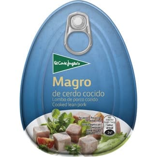 Magro de cerdo cocido lata 220 g -