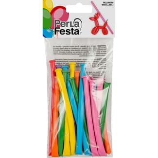 Globos moldeables colores surtidos bolsa 12 unidades -