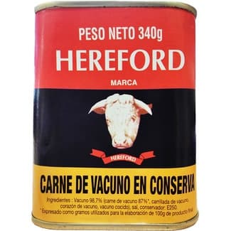 Carne de vacuno en conserva lata 340 g -