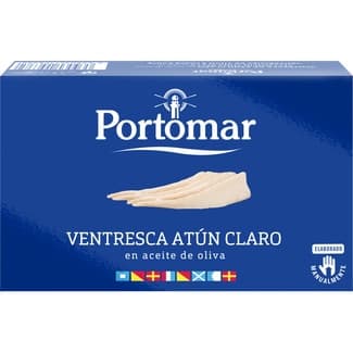 Ventresca de atún claro en aceite de oliva lata 75 g -