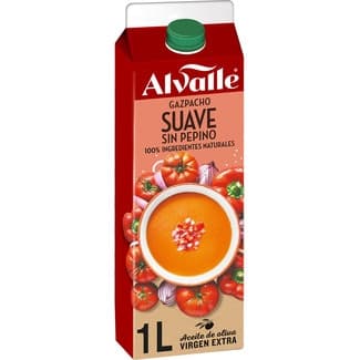 Gazpacho suave sin pepino brik 1 l -