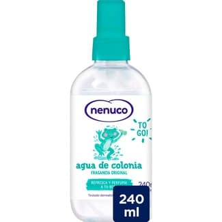 Agua de colonia fragancia original spray 240 ml -