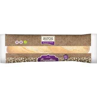 Baguettina de pan sin gluten y sin lactosa envase 85 g -