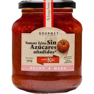 Tomate frito con aceite de oliva sin azúcar añadido frasco 350 g -
