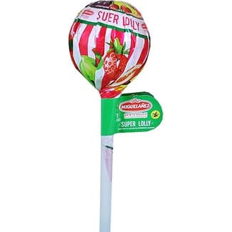 Super Lolly con 15 caramelos con palo unidad 135 g -