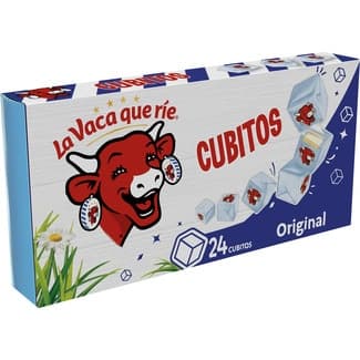 Apericubo cubitos snack de queso natural 24 porciones caja 125 g -