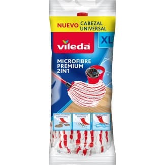 Microfibre fregona premium 2 en 1 paquete 1 unidad -