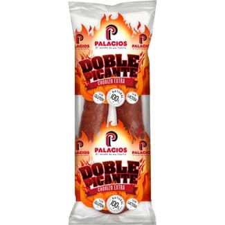 Chorizo extra 100% natural doble picante sin gluten sin lactosa pieza 250 g -