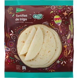 Tortillas de trigo 8 unidades envase 320 g -