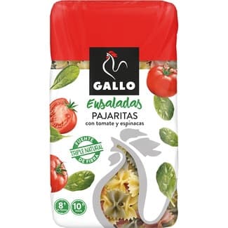 Ensaladas pajaritas con tomate y espinacas paquete 450 g -