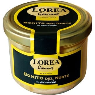 Gourmet bonito del norte en escabeche frasco 150 g neto escurrido -