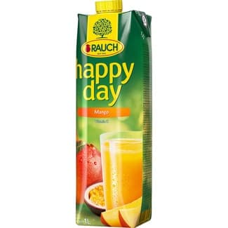 Bebida de zumo de mango y maracuya a partir de concentrado con vitamina C brik 1 l -