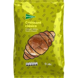 Croissants clásicos 9 unidades envasados individualmente bolsa 270 g -