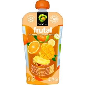 Smoothie Frutal para beber 100% fruta con zanahoria, naranja, piña y mango envase 210 ml -
