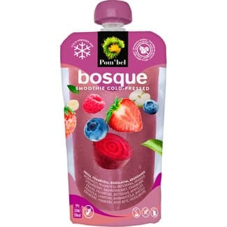 Smoothie Bosque frutal para beber 100% fruta con fresa, frambuesa, remolacha y arándanos envase 210 ml -
