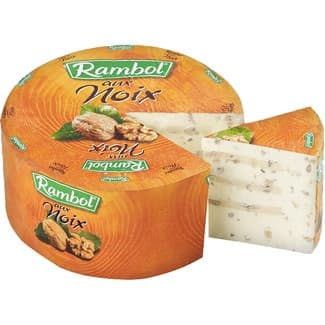 Queso francés de pasta blanda con nueces elaborado con leche pasteurizada peso aproximado pieza 2 kg -
