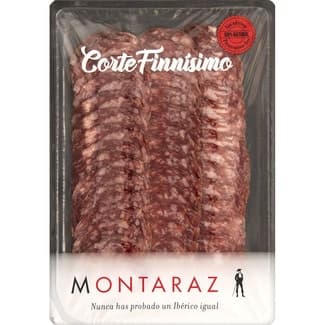 Salchichón ibérico corte finnísimo en lonchas envase 80 g -