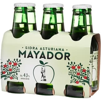 Sidra refrescante asturiana pack 6 botellas 25 cl -
