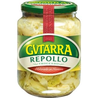Repollo troceado frasco 400 g neto escurrido -