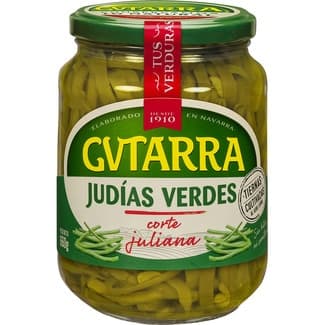 Judías verdes corte juliana frasco 350 g neto escurrido -