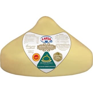 Queso gallego de vaca elaborado con leche pasteurizada DOP Queso Tetilla pieza 600 g -