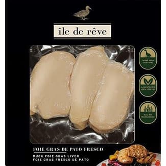 Escalope de foie gras de pato fresco estuche 100 g -
