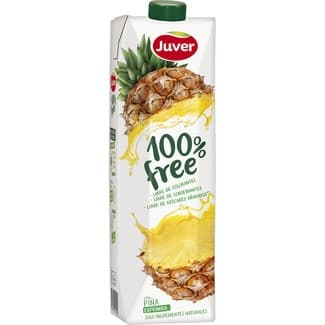Bebida de zumo de piña a partir de concentrado sin azúcares añadidos brik 1 l -