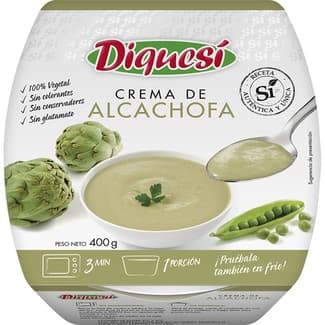 Crema de alcachofa tarrina 400 g -