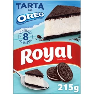 Tarta con Oreo para preparar 8 raciones estuche 215 g -