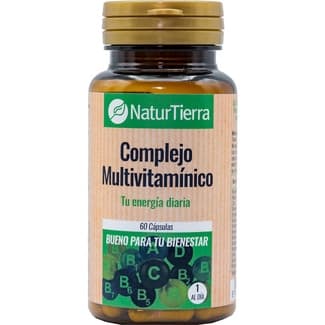Complejo multivitamínico bueno para tu bienestar envase 60 cápsulas -