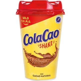 Batido de leche y cacao natural 1,5% M.G. Sin Gluten vaso 200 ml -