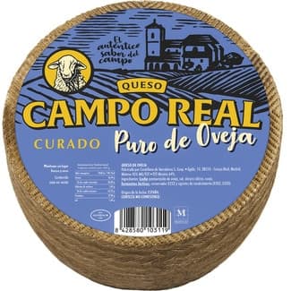Queso curado puro de oveja elaborado con leche pasteurizada peso aproximado pieza 3 kg -