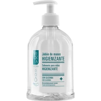 Jabón líquido de manos higienizante con glicerina dosificador 500 ml -