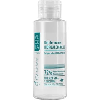Gel de manos hidroalcohólico con aloe vera y glicerina frasco 100 ml -