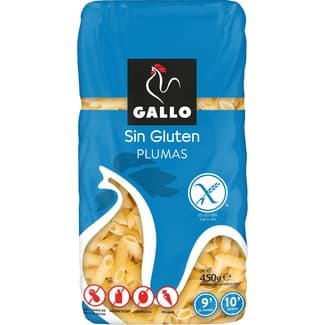 Macarrones sin gluten y sin lactosa paquete 450 g -