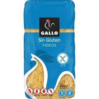 Fideo sin gluten paquete 450 g -