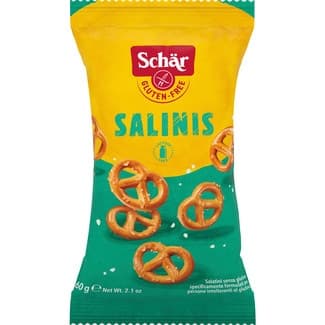 Salinis aperitivo salado sin gluten y sin lactosa envase 60 g -