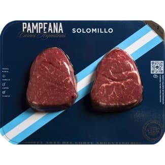 Solomillo de novillo argentino peso aproximado bandeja 280 g -