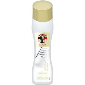 Reparador blanco blanquea y cubre roces para cuero textil y sintéticos bote 50 ml con aplicador -