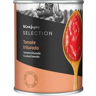 Tomate natural triturado calidad extra lata 400 g neto escurrido -