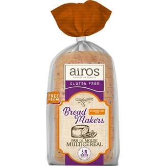 Bread Makers pan de molde multicereal sin gluten bolsa 300 g -