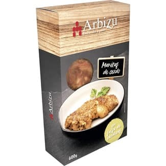 Manitas de cerdo en salsa de verduras estuche 600 g -