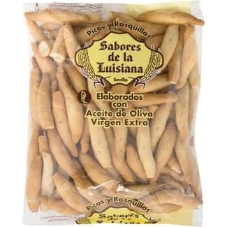 Artesanitos picos de pan con ajonjolí y aceite de oliva virgen extra bolsa 200 g -