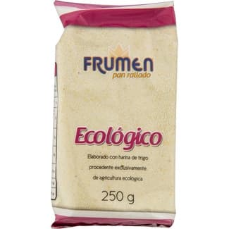 Pan rallado ecológico bolsa 250 g -