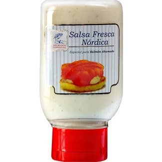 Salsa fresca nórdica especial para salmón ahumado tarro 180 g -