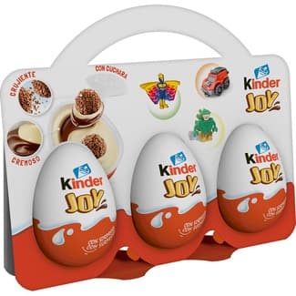 Huevos con sorpresa pack 3 unidades 20 g -